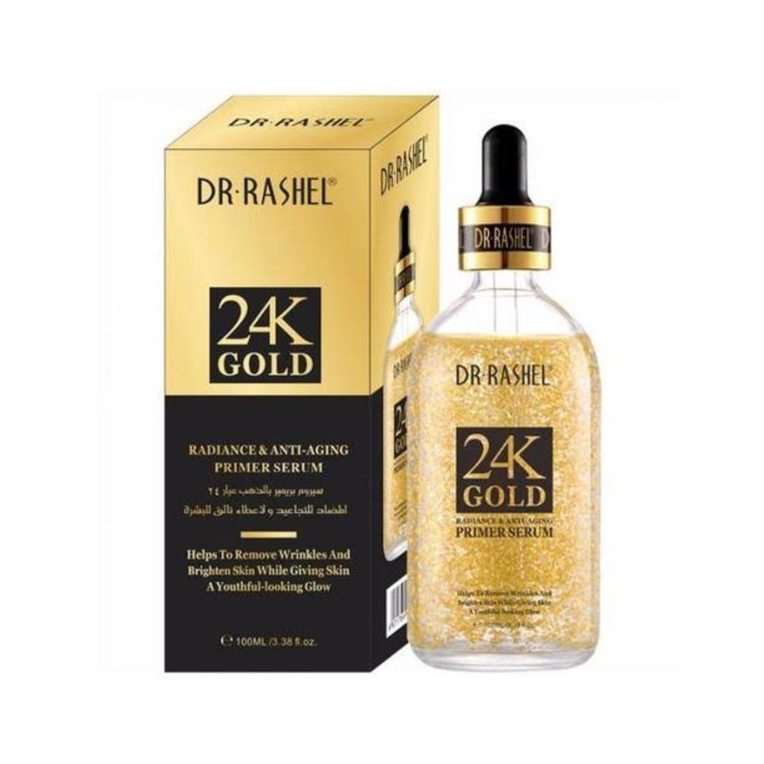 Dr. Rashel 24K Gold Primer Serum - Skin Brightening & Anti-Acne Treatment