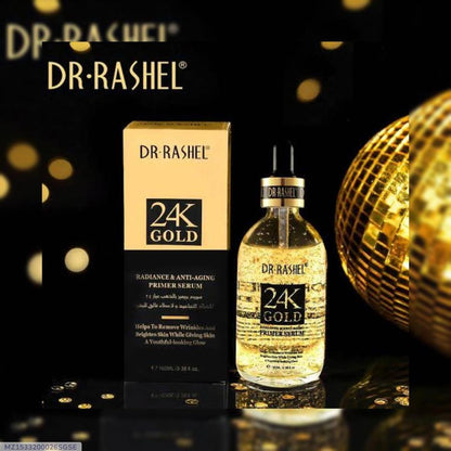 Dr. Rashel 24K Gold Primer Serum - Skin Brightening & Anti-Acne Treatment