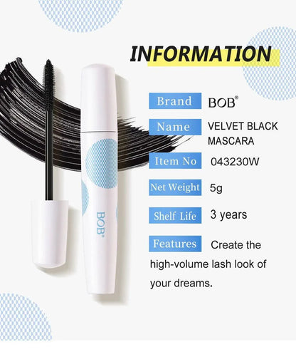 Waterproof Eyelash Mascara Black