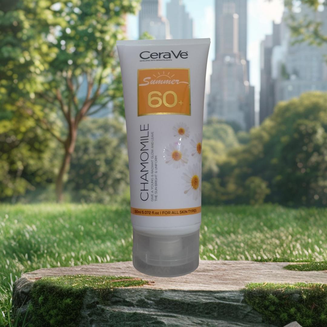 CeraVe Chamomile Sunblock SPF 60+ 150ml All Skin Types