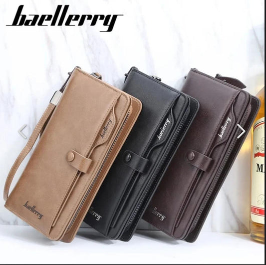 Unisex Textured Faux Leather Wallet