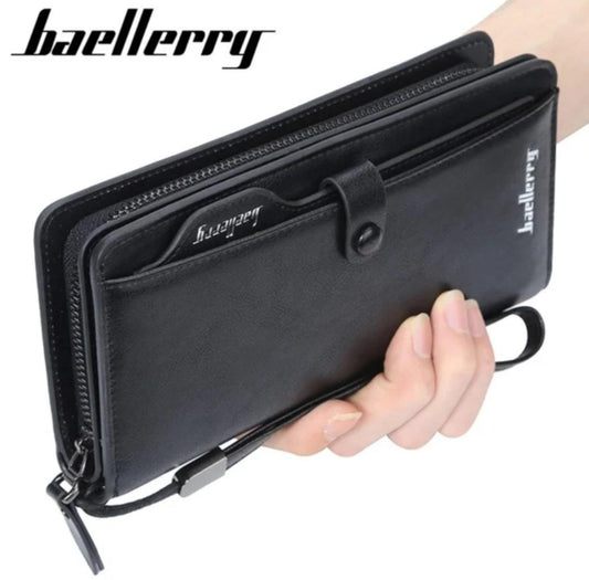 Unisex Textured Faux Leather Wallet