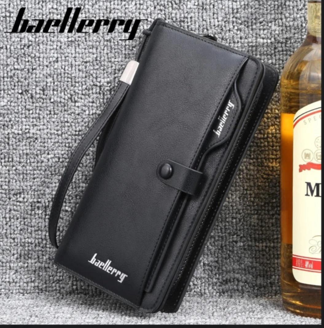 Unisex Textured Faux Leather Wallet