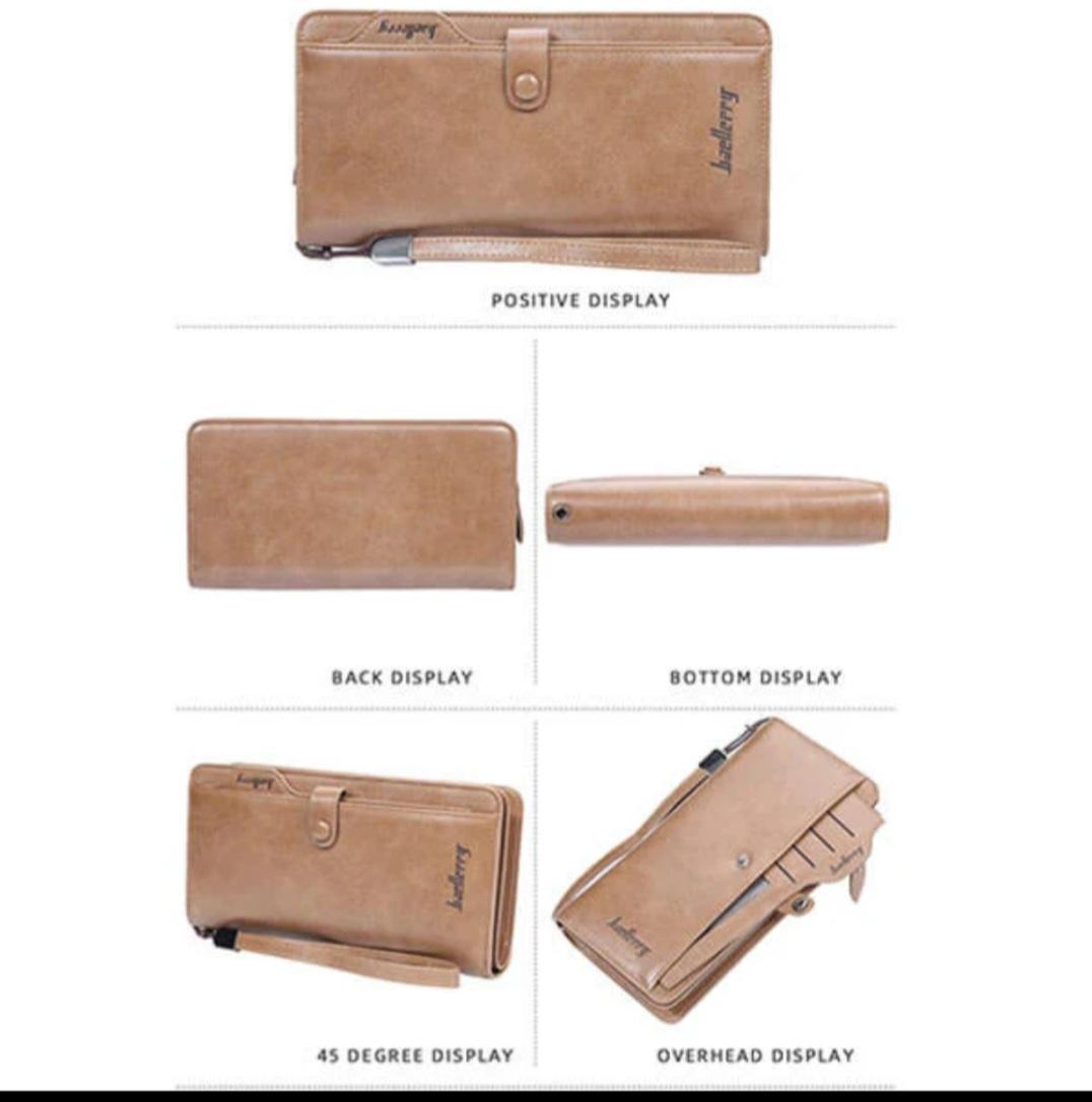 Unisex Textured Faux Leather Wallet