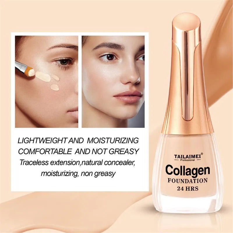 Korean Collagen Foundation 24Hrs Fair Ivory 35ml