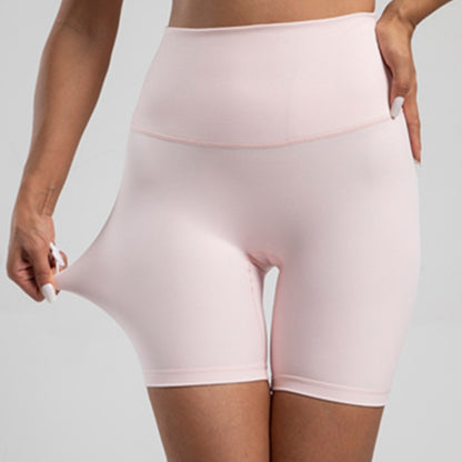 Women High Waist Yoga Shorts Summer Soft Stretch Fit