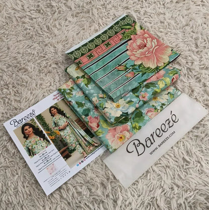 Seafoam Green 3-Piece Lawn Ensemble